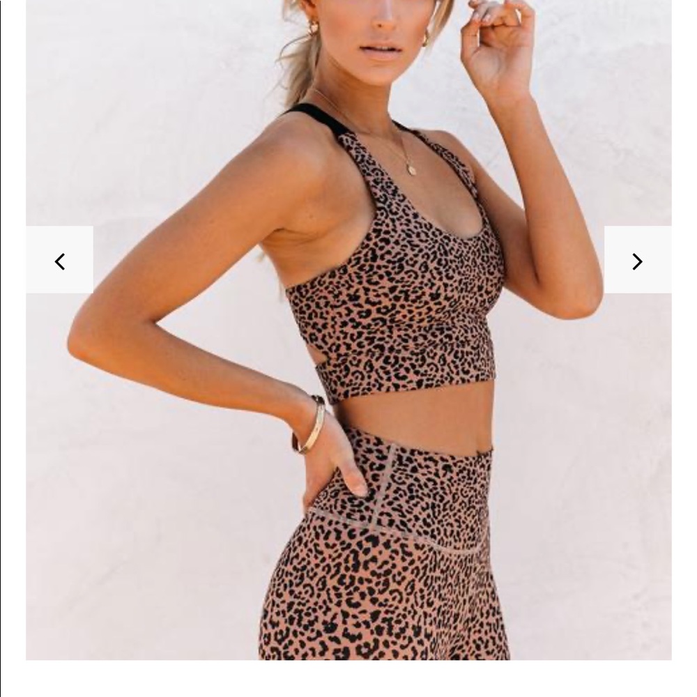Vici Collection Cheetah sports bra